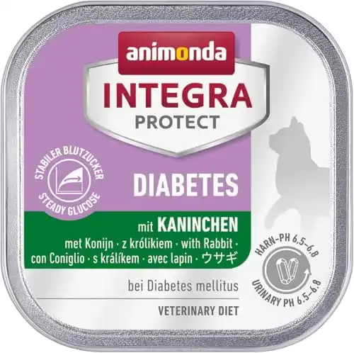Diätfutter für Katzen mit Diabetes – Animonda Integra Protect mit Kaninchen