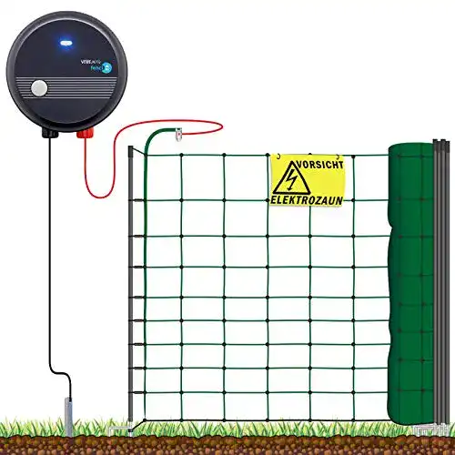 Voss.farming Hundezaun Starterset Elektrozaun für Garten und Tiere