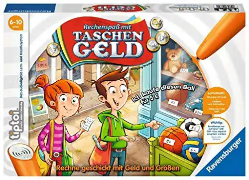 Tiptoi Ravensburger Rechenspaß mit Taschengeld 00779