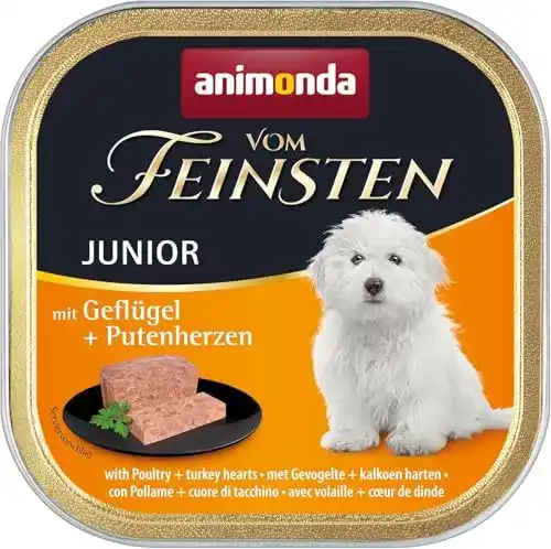 Animonda Vom Feinsten Junior Geflügel Hundefutter für Welpen