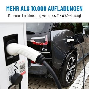 Typ 2 Ladekabel 11kW 16A für Hybrid- und Elektroautos