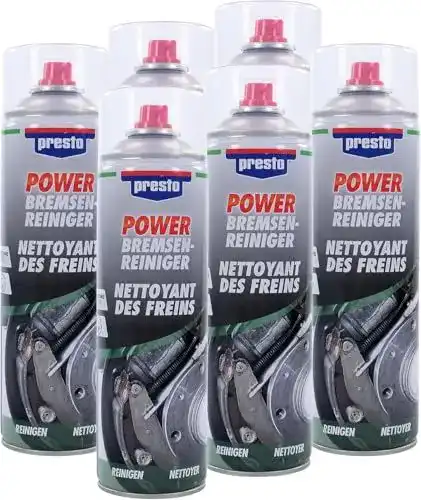 Bremsenreiniger Presto 531583 Set Power 6 x 500 ml