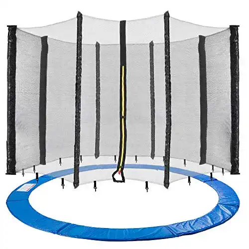 Trampolin Netz und Randabdeckung für Arebos Trampolin 305 cm