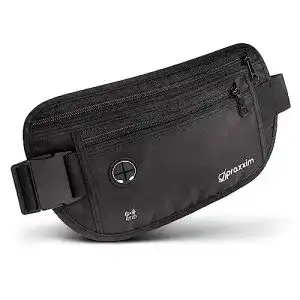 Diebstahlsichere Bauchtasche Praxxim für sicheres Reisen