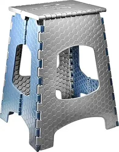 Klapphocker Stark – Klappbarer Hocker und Trittleiter für vielseitige Einsätze