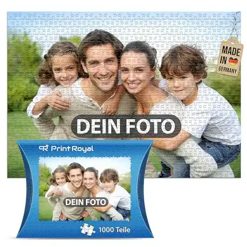 Fotopuzzle Tassendruck mit individuellem Bild 24-1000 Teile