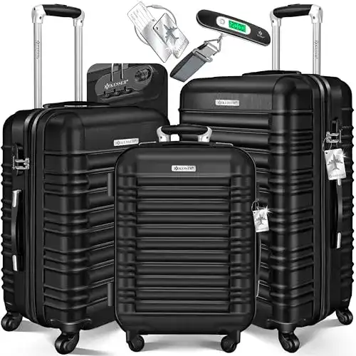 3-teiliges Hartschalenkofferset von Kesser