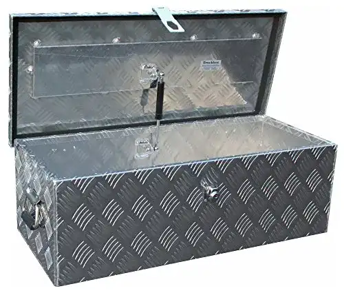 Aluboxen Truckbox D055 Werkzeugkasten und Deichselbox im Vergleich