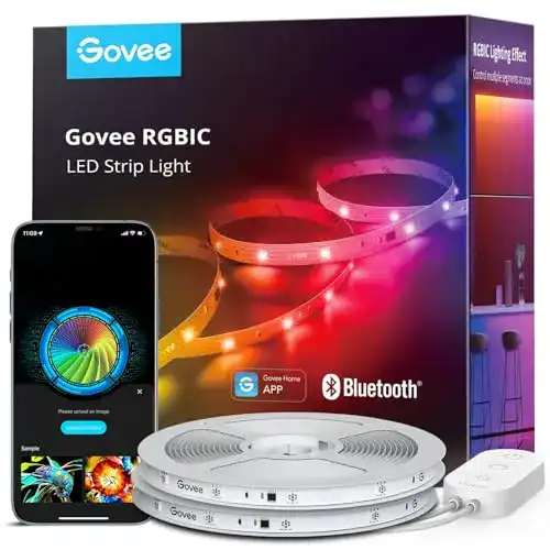 Govee LED Strip 20m RGBIC mit Segmentsteuerung und Musik-Synchronisation