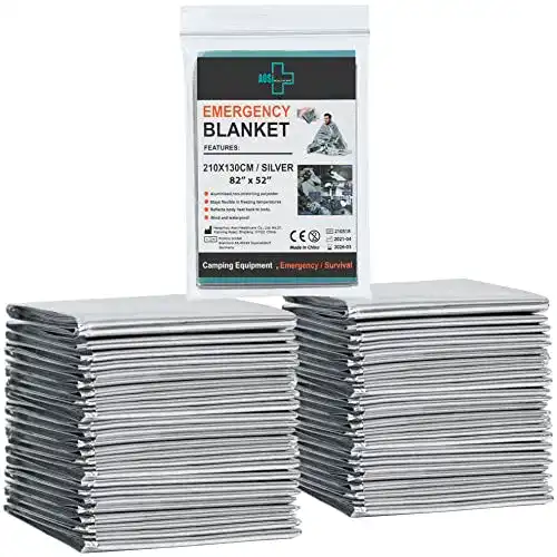 Rettungsdecke General Medi 210 x 130 cm 12er Pack
