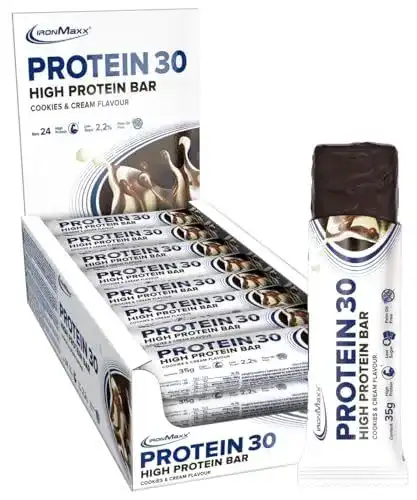 Proteinriegel IronMaxx Protein 30 Cookies & Cream 24 x 35g