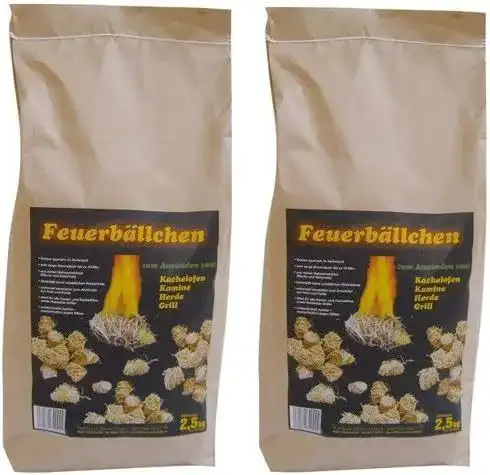 Kaminanzünder Feuerbällchen RaiffeisenWaren, Feueranzünder