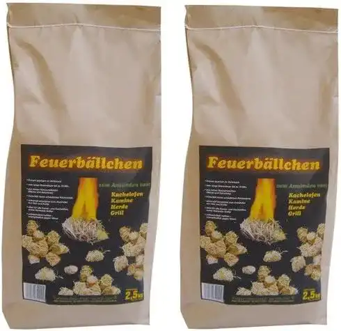 Kaminanzünder Feuerbällchen RaiffeisenWaren, Feueranzünder