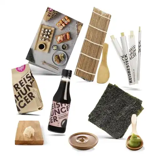 Sushi Set Reishunger Einsteiger Box mit Rezeptkarte