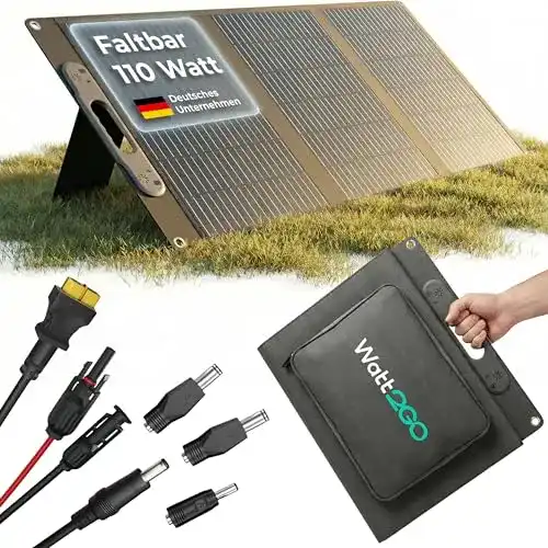Balkonkraftwerk Watt2Go Solarpanel faltbar für Camping und Outdoor