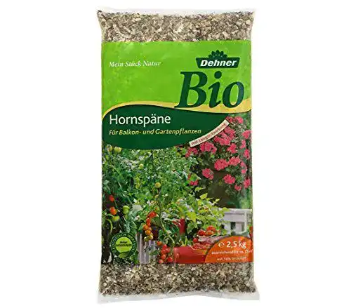 Hornspäne Dehner Bio Naturdünger für Balkon- und Gartenpflanzen