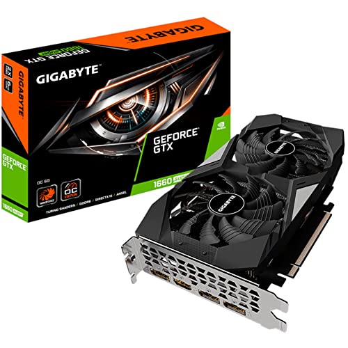 Gigabyte GV-N166SOC-6GD 6GB Grafikkarte für Gaming und Grafikdesign