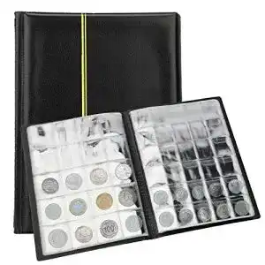 Münzalbum Savita 250 Taschen für Münzsammlungen