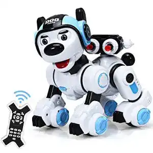Interaktiver Roboterhund mit Musik und Fernbedienung