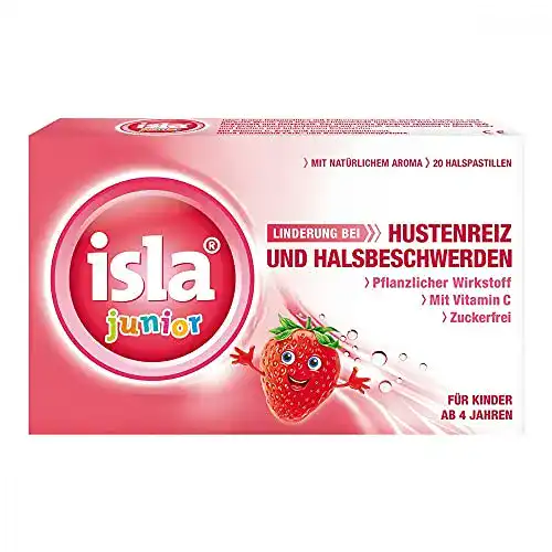 Halsschmerztabletten Isla Junior Halspastillen 20 Stück