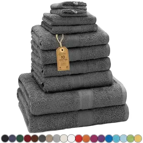 Handtuchset GREEN MARK Textilien 10-teilig Frottier