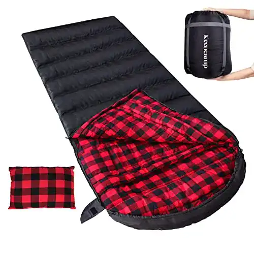Deckenschlafsack Winter Keencamp für Outdoor-Aktivitäten