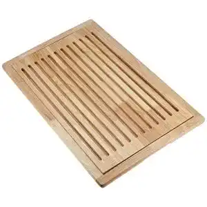 Brotschneidebrett Aps aus Rubber Wood mit herausnehmbarem Krümelfach