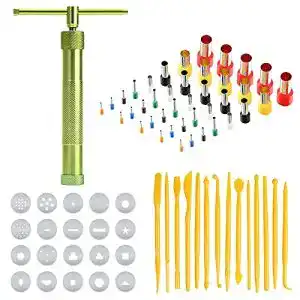 Fondant-Presse Allazone mit 56 Teilen Clay Extruder für Handwerk