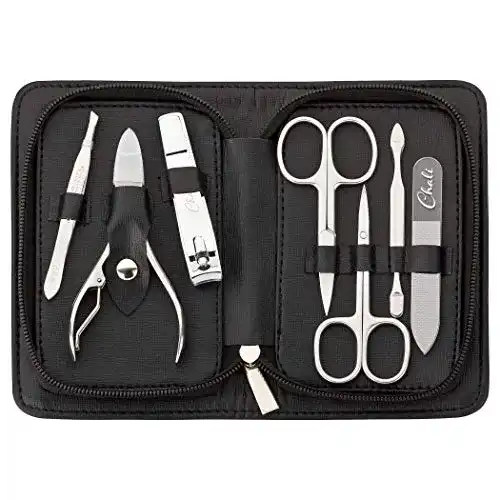Nagelscheren-Set Chali Nagel Set 7-teilig mit Etui aus Edelstahl