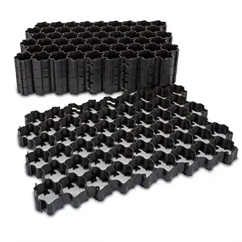 Rasengitter FWN 5 Stück Kunststoffplatten 60 x 40 x 3,5 cm schwarz