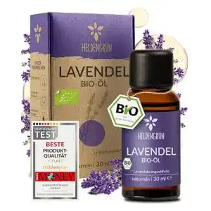 Lavendelöl Heldengrün BIO 100% naturrein aus Lavandula angustifolia