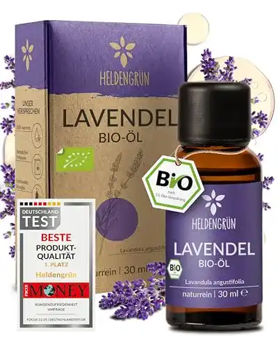 Lavendelöl Heldengrün BIO 100% naturrein aus Lavandula angustifolia