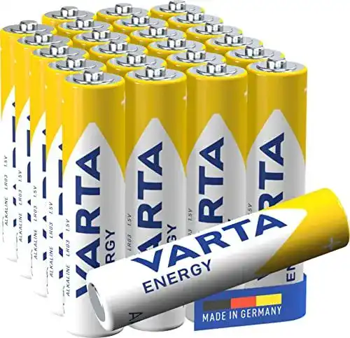 Varta AAA-Batterien, 24 Stück, Alkaline, 1,5V, Energy