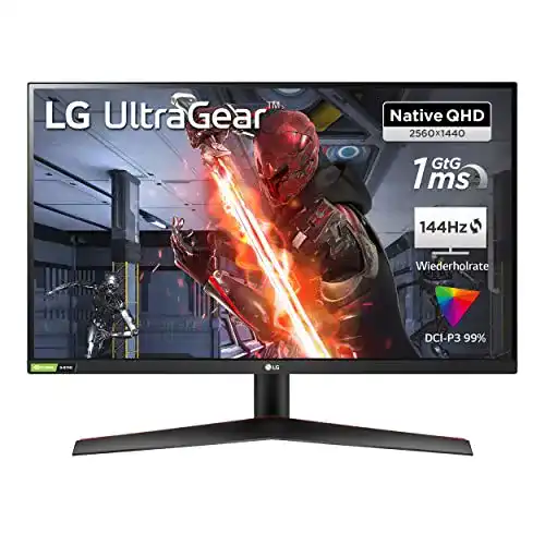 LG UltraGear 4K Gaming Monitor 27 Zoll IPS mit 144 Hz