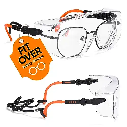 Arbeitsschutzbrille Safeyear für Brillenträger mit UV400-Schutz