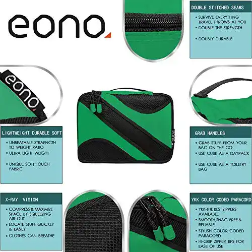 Kofferorganizer Eono Essentials 6-teiliges Set für effektives Packen