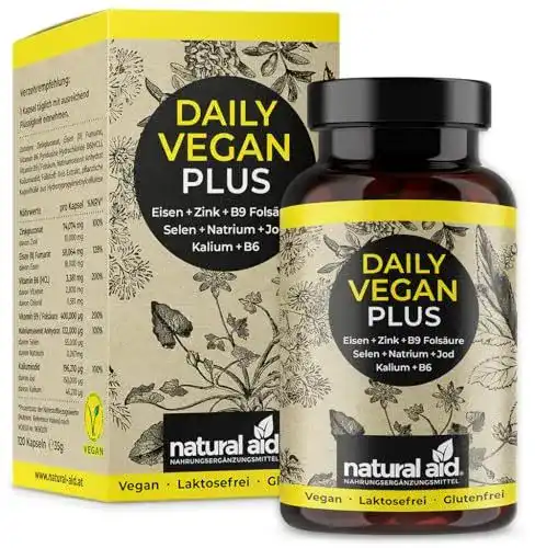 Nahrungsergänzungsmittel für Veganer – Daily Vegan Zink Multivitamin Kapseln