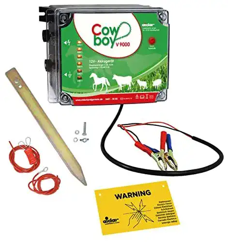 Weidezaungerät Koll Living Cowboy V9000 12V für verschiedene Tiere