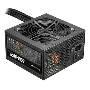 600 Watt Netzteil Sharkoon SHP Bronze für PC mit 80 Plus Bronze Zertifizierung