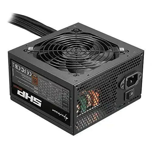 600 Watt Netzteil Sharkoon SHP Bronze für PC mit 80 Plus Bronze Zertifizierung