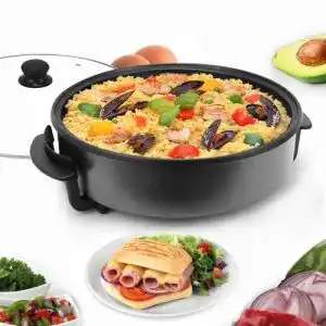 Elektropfanne Superlex 9,6 Liter Multifunktionale elektrische Bratpfanne