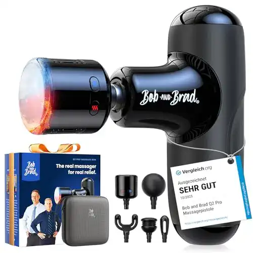 Mini-Massagepistole Bob And Brad Q2 Pro mit Wärme und Kälte