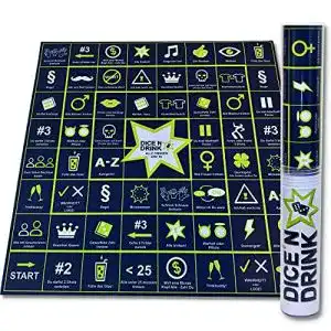 Trinkspiel Dice ‚N Drink – Partyspiel für Erwachsene