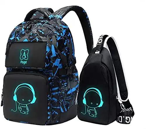 Schulrucksack Asge für Jungen und Mädchen Funktional und stilvoll