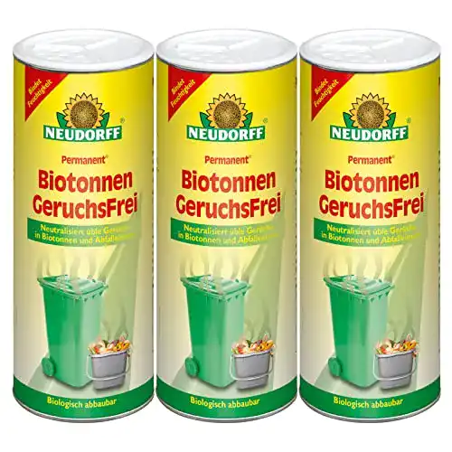 Neudorff Biotonnenpulver Permanent Geruchsneutral – 3x 500 g
