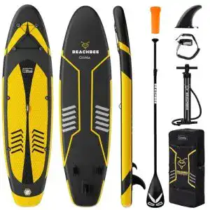 SUP Board Set CalmMax Aufblasbares Stand Up Paddle Board 320x76x15 cm