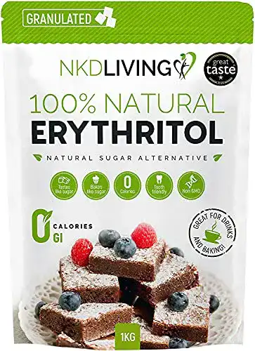 Erythrit NKD Living 1 kg – Kalorienfreier Zuckerersatz