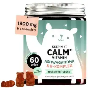 Vitamin-Gummibärchen mit Ashwagandha und B-Vitaminen