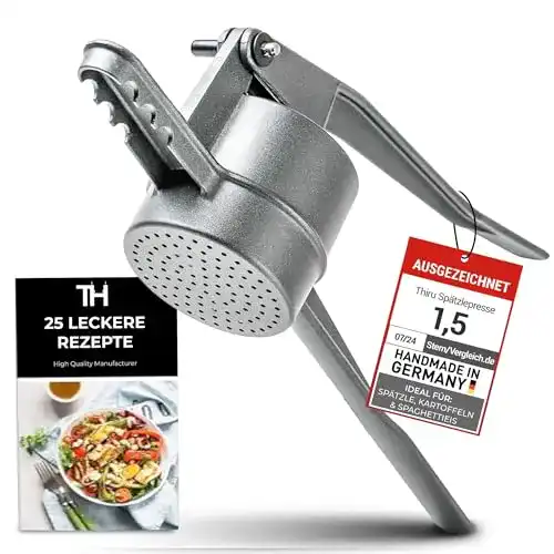 Spätzlepresse Thiru Premium Rundloch, Kartoffelpresse