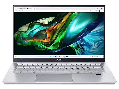 Acer Swift 3 Ultrabook mit Intel i5 Prozessor und 14 Zoll FHD Display